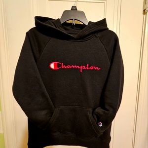 Champion hoodie girls size large sweatshirt